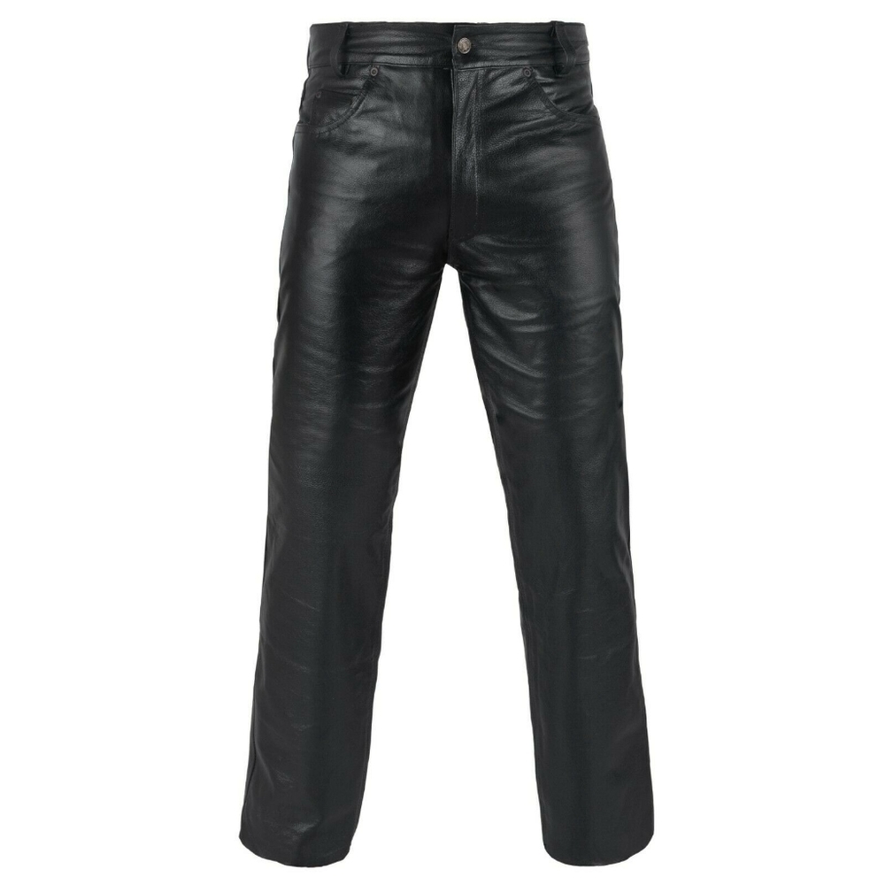 Genuine Leather full grain Leather pants - Picture 2 of 7